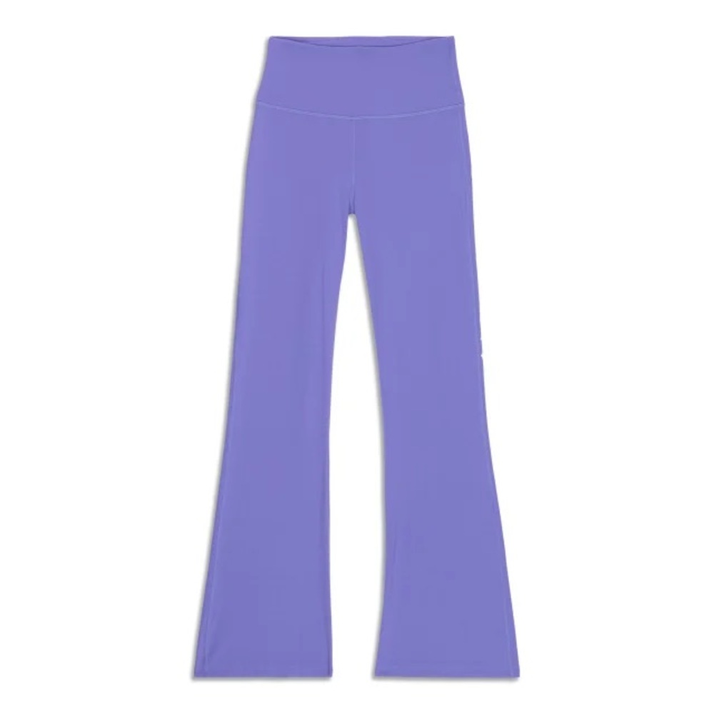 Lululemon Flared High Rise: Charged Indigo- size 6